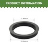 4 PCS Hub Centric Rings, 2.87" OD 2.36" ID Plastic