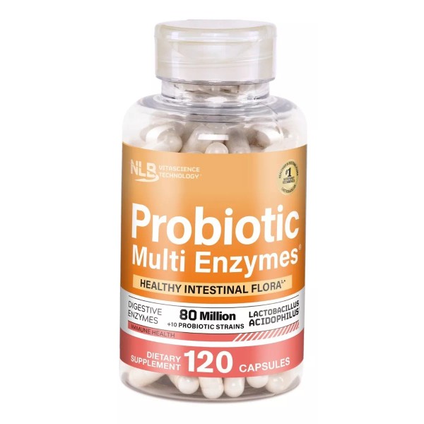 21st Century Probioticos Premium 80 Billones Probióticos Multi Enzymes®
