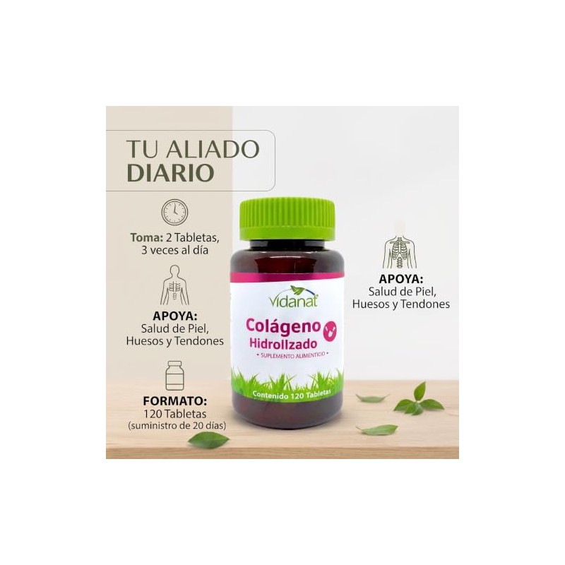 Vidanat Colàgeno Hidrolizado -120 càpsulas