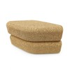 Yoga Studio Unbranded Natural, Eco-friendly Cork Egg Oval Block For
