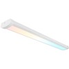 4FT LED Flush Mount Wraparound Light, with 3 Wattages/3 Lumens/3