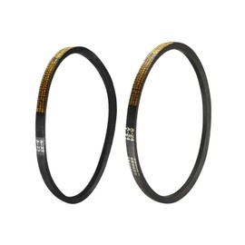 QUARKZMAN 2 x A-23 A-24 drive V-belt, 23 inch, 24 inch, pitch length, industrial performance, rubber gear belt