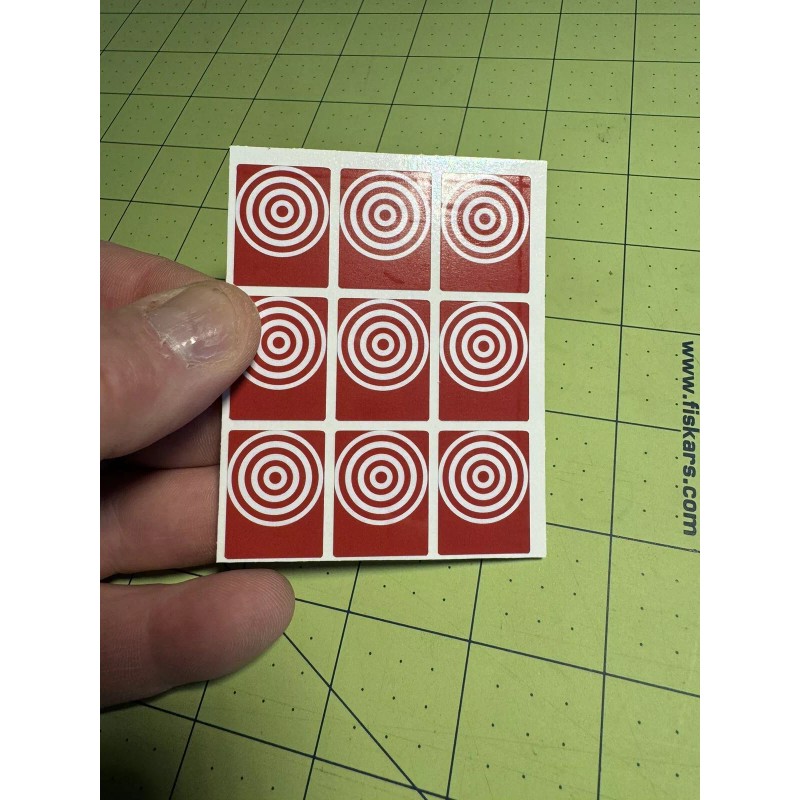 Bally, Williams, Gottlieb Vinyl Pinball Drop Target Stickers/Decal