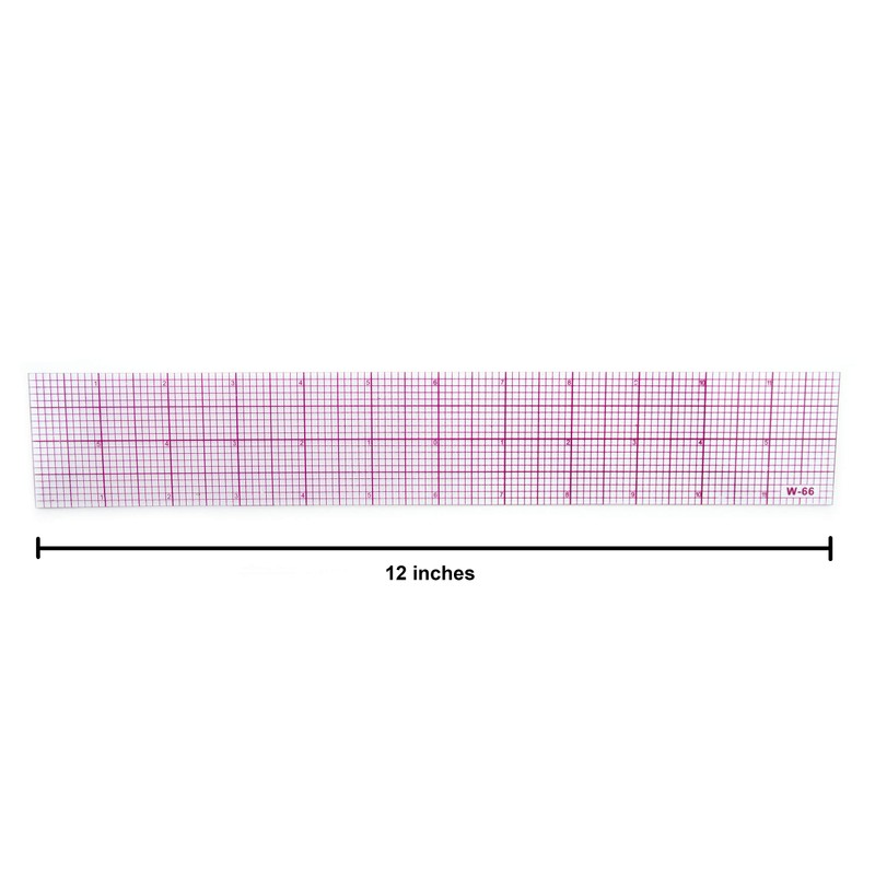 HAND 10ths Graph Ruler W66-12"