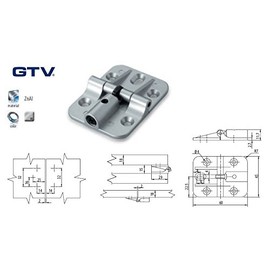 NEW Butterfly hinge for folding door 180 degree / lift system hinge