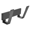 Pot Lid Holder Slidable Wall Mount Chopping Board Storage Rack