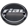 1 x Rial Hub Cap 60 mm Black Gloss (N60)