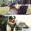 BUMBIN Tactical Dog Harness with Laesh Set，No-Pull Service Fit Smart