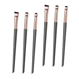 Baluue Fine Precision Eyeliner Brush in 6pcs Set Makeup Brush Kit for Eye Shadow Eyeliner Ideal for Travel