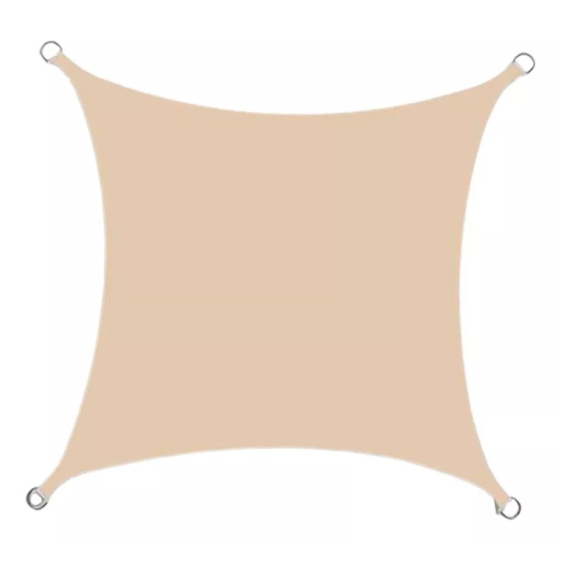 generic Toldo De Vela De Sombra Impermeable Para 2x2m Beige