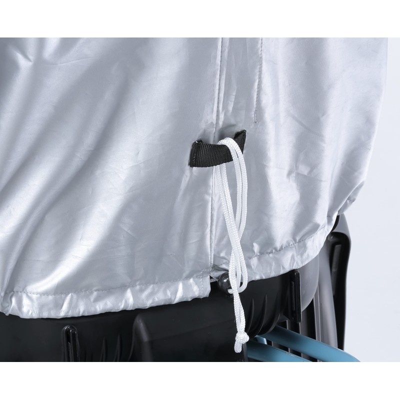 Kawasumi Seisakusho KW-372SL Bicycle Cycle Cover, Half (Compatible with Electric