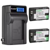 Kastar Battery (2-Pack) and Charger for Canon LP-E6 LP-E6N EOS