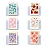Palumma Greeting Cards Abstract Flowers Sympathy Cards with Envelope (flower)