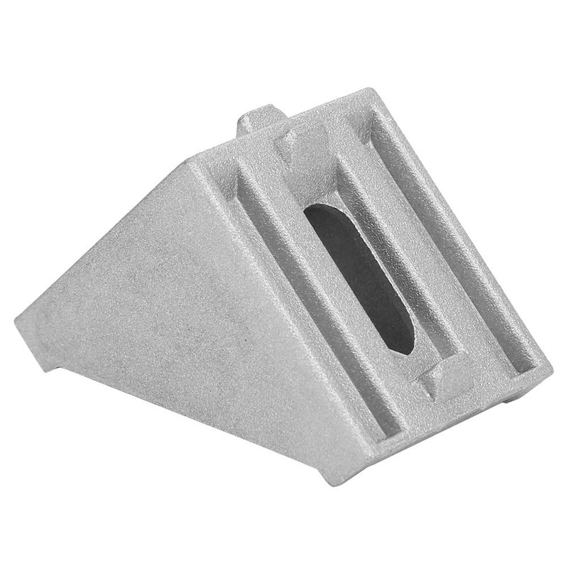 Soporte de Esquina de Perfil de Aluminio Tipo L, 20