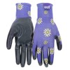 Simply MUD Grip Women's Daisy Printed Nitrile Coated Palm Garden