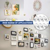Keyhole Hanger 30 Pieces Metal Lens Head Fitting Picture Frame