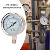 Pressure Gauge Stainless Steel Vibration Resistant Oil Manometer 1/4in NPT