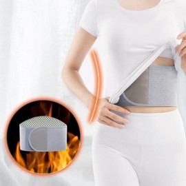 Helpgreen abdominal warmer steaming waist massage warm band lightweight postpartum belly band waist protector TS12108580/ XL