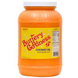 Paragon Coconut Popcorn Popping Oil (Gallon),Yellow