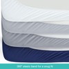 Crib Sheets(52" x 28"), 4 Pack for Standard Size Crib