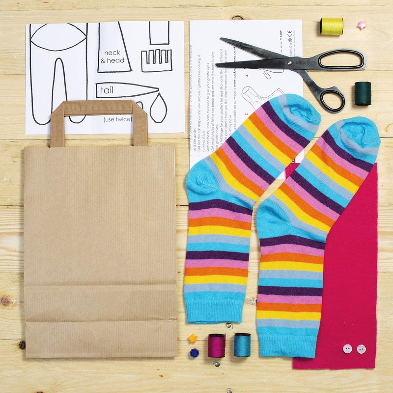 Create Your Own Sockosaurus : DIY Craft Kit for Endless