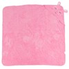 Kids Bath Towels Hooded Cartoon Bathrobe Thicken Coral Fleece Soft