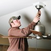 Verdanzia 2 Pcs Ceiling Fan Downrod, 12 Inch Black Ceiling