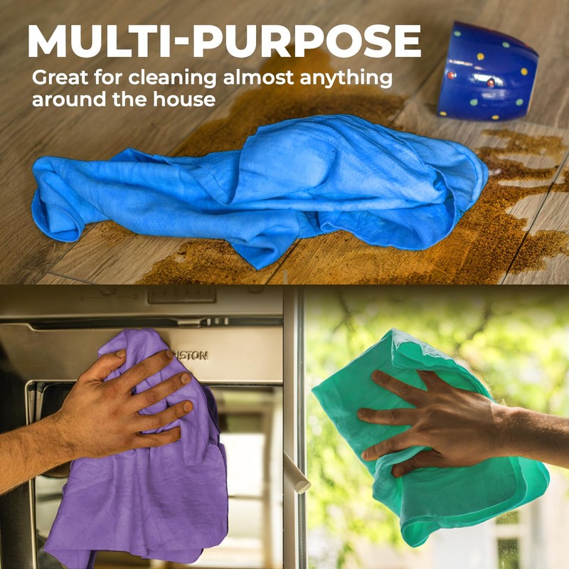 Premium 2pk +1 Free Shammy Cloth for Car Drying -