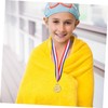 Kisangel Pack of 3 Swimming Medals Gold Medal Metal Medal
