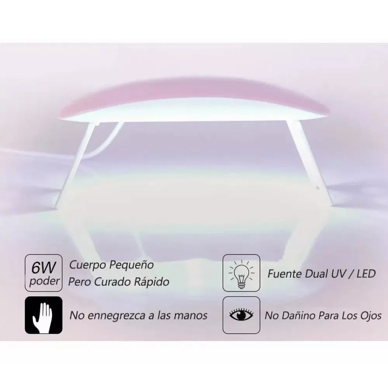 Total Supplier Lámpara Secadora De Uñas Uv Led Sun Mini