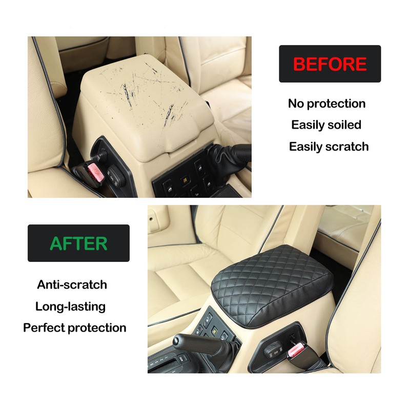 Heutamo Center Console Armrest Box Cover Compatible with Land Rover