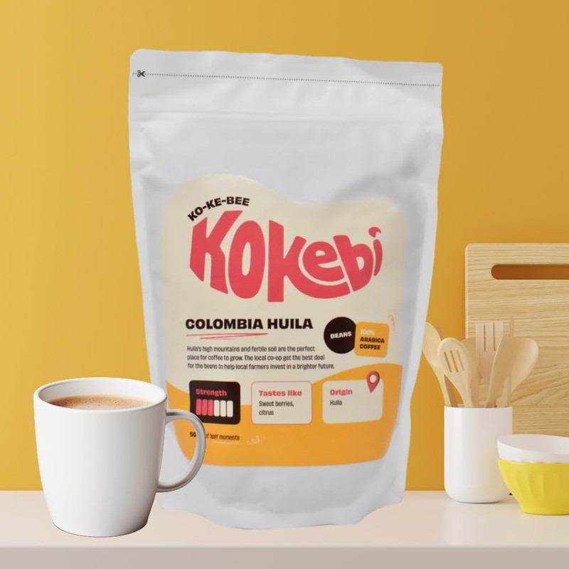 Kokebi Colombia Huila Coffee Beans 500g