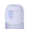 Francfranc One Touch Clear Bottle Purple Water Bottle My Bottle