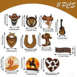 DHER Embroidered Fabric Patch Patches Iron On Patches Embroidered Patches 11 Pieces Cartoon Medical Supply Embroidered Fabric Patch, Cartoon Heart Cute Shape Patch (B)