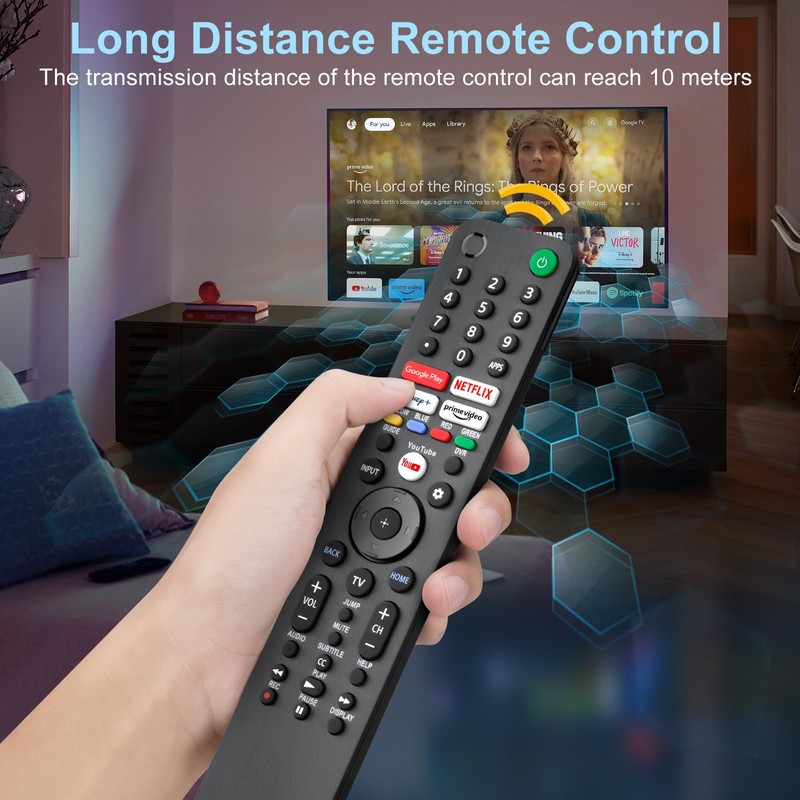 Universal Remote Control Replacement for Sony TV Remote Control BRAVIA