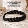 Hair Accessories Set - Braided Headband - Satin Hair Ties