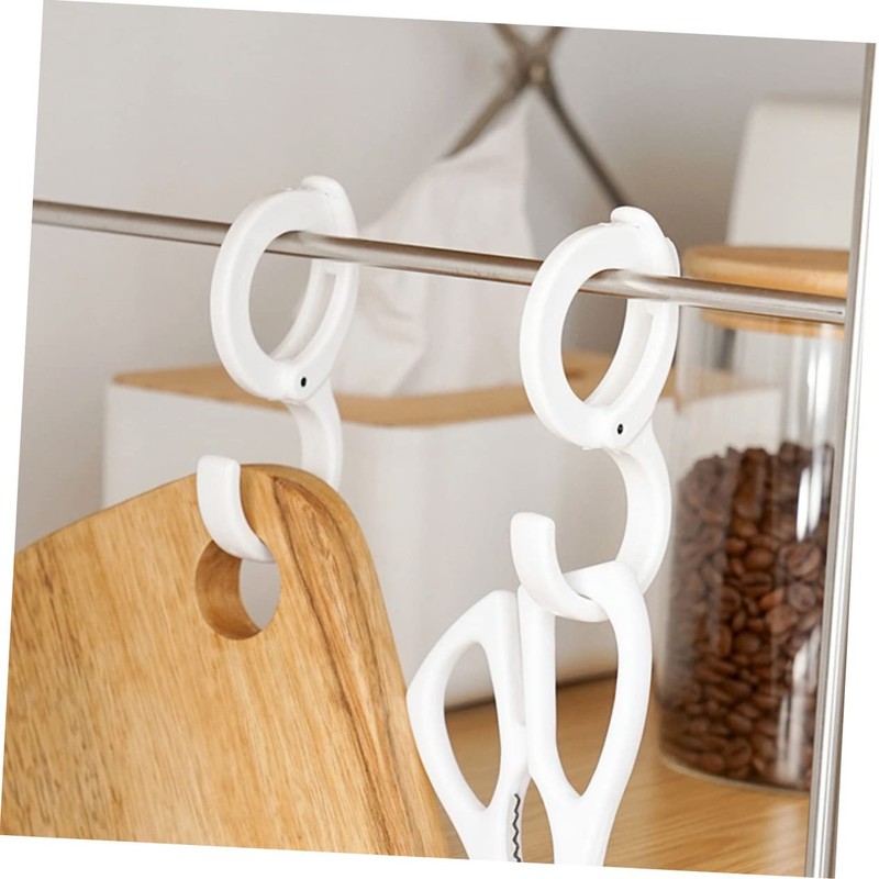 ABOOFAN 4pcs Adjustable Clasp Hooks for Clothing Kitchen and Sundries