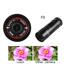 Mini Sport DV Camera,Portable HD 1080P Action Camera Motorbike Helmet Camera DV Camera Camcorder with Wide Angle Lens,for Car Outdoor Activities