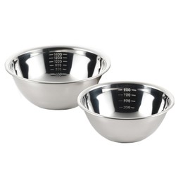 Measure Bowl 2 pcs, 7.1, 8.3 inches (18, 21 cm), SJ2248
