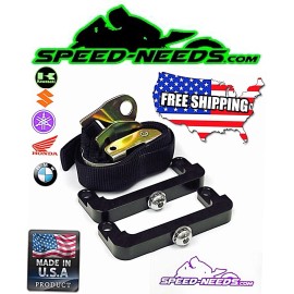 Speed-Needs Performance LOWERING STRAP & BRACKETS DRAG ROLL STREET RACE DUCATI 848 EVO MEASURE FIRST!!