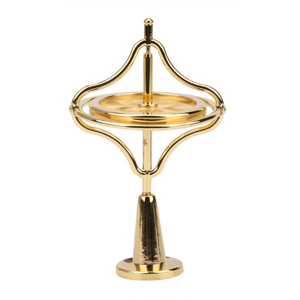 Keenso Gyroscope Toy, Rotating Desk Gyroscope, Flying Motion Balance Physics