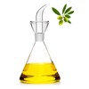 HAIZEEN 4 oz / 125 ml Glass All-Purpose Cruet, Glass