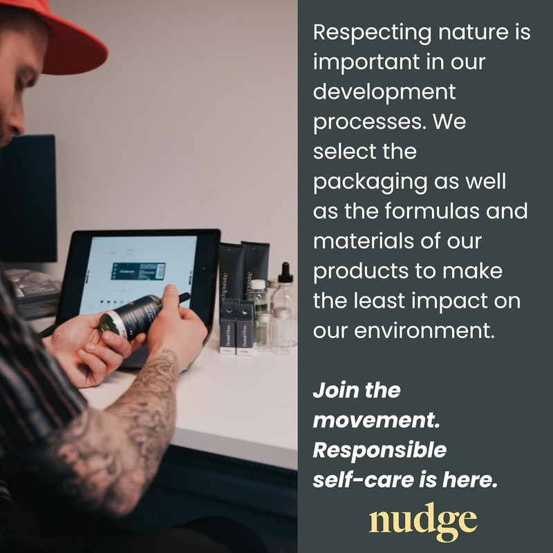 Nudge 10% Nano Hydroxyapatite Toothpaste, Remin+ Formula with Vitamin E,