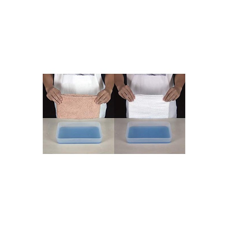 Hotman 1 Second Towel, Face Towel, Gray, Wrapped (hmtt0002G)