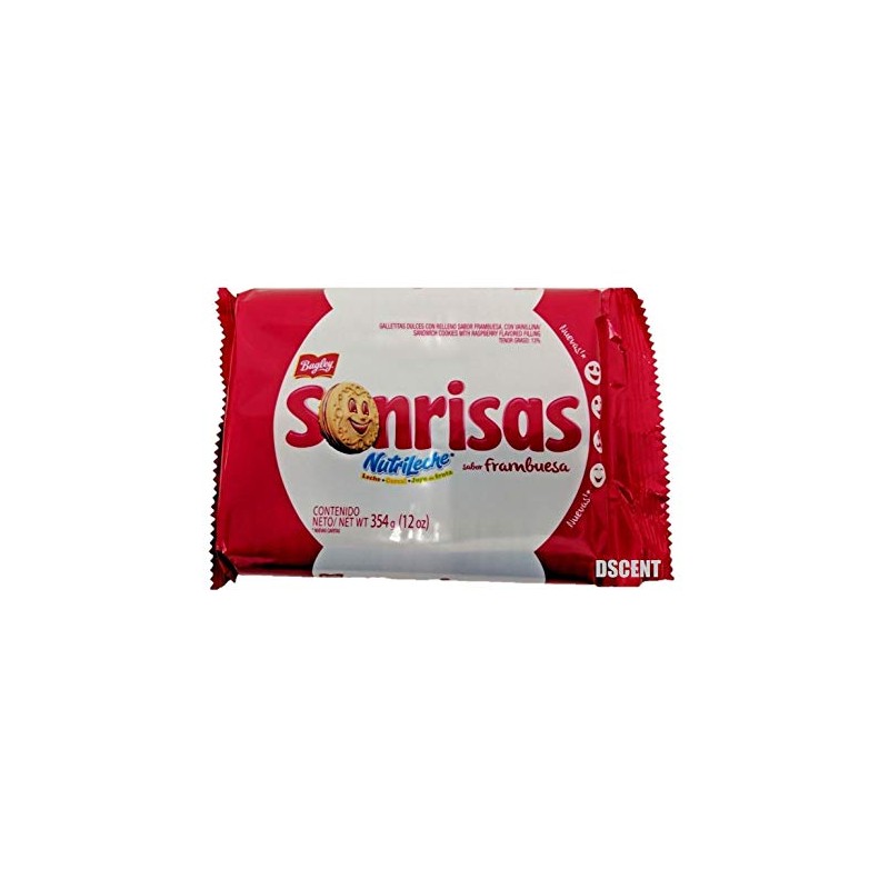 Sonrisas Galletitas Frambuesa 3 X 118 Gr