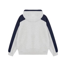 Aelfric Eden Oversized Hoodie for Women Vintage Graphic Hooded Sweatshirts Streetwear Y2K Hoodies Pullover Grey