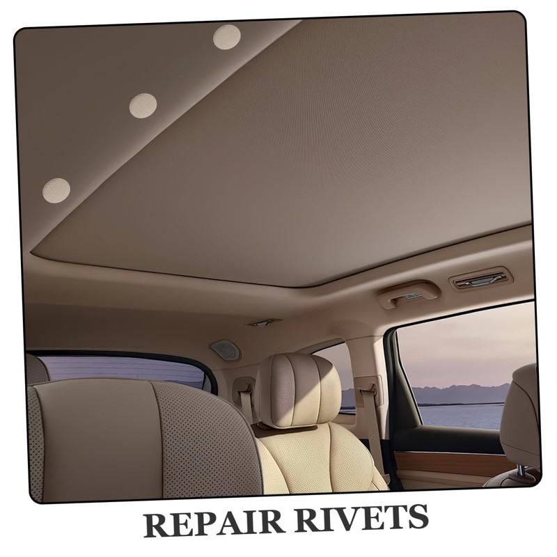 Mobestech Car Headliner Repair Kit 30pcs Car Roof Lining Repair