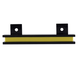6” Heavy-Duty Magnetic Tool Holder, Easy-Install, 20-lb per inch Pull Force, Black Powder Coat with Yellow Stripe (AM5PLC)