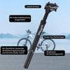 Aiyraa Adjustable Seat Post Spring-Loaded Seat Post 27.2 30.9 31.6