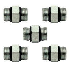 #16 SAE/ORB Male Union/Joiner Hydraulic Fitting (5-PACK) | 6403-16-16